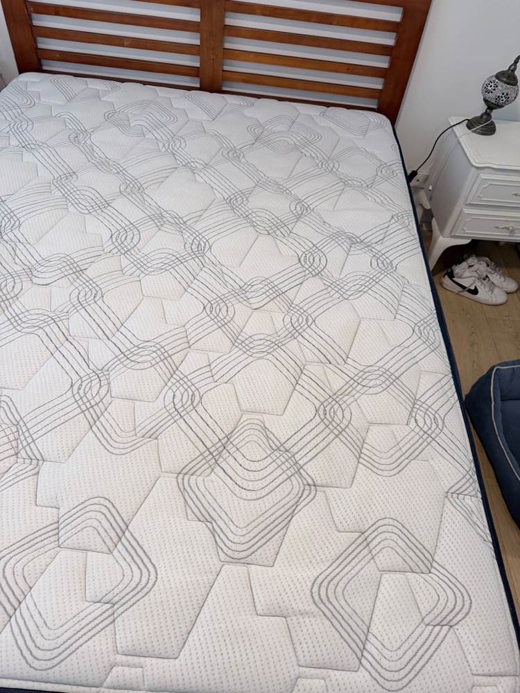 Same quilted mattress fresh and sanitised after steam cleaning